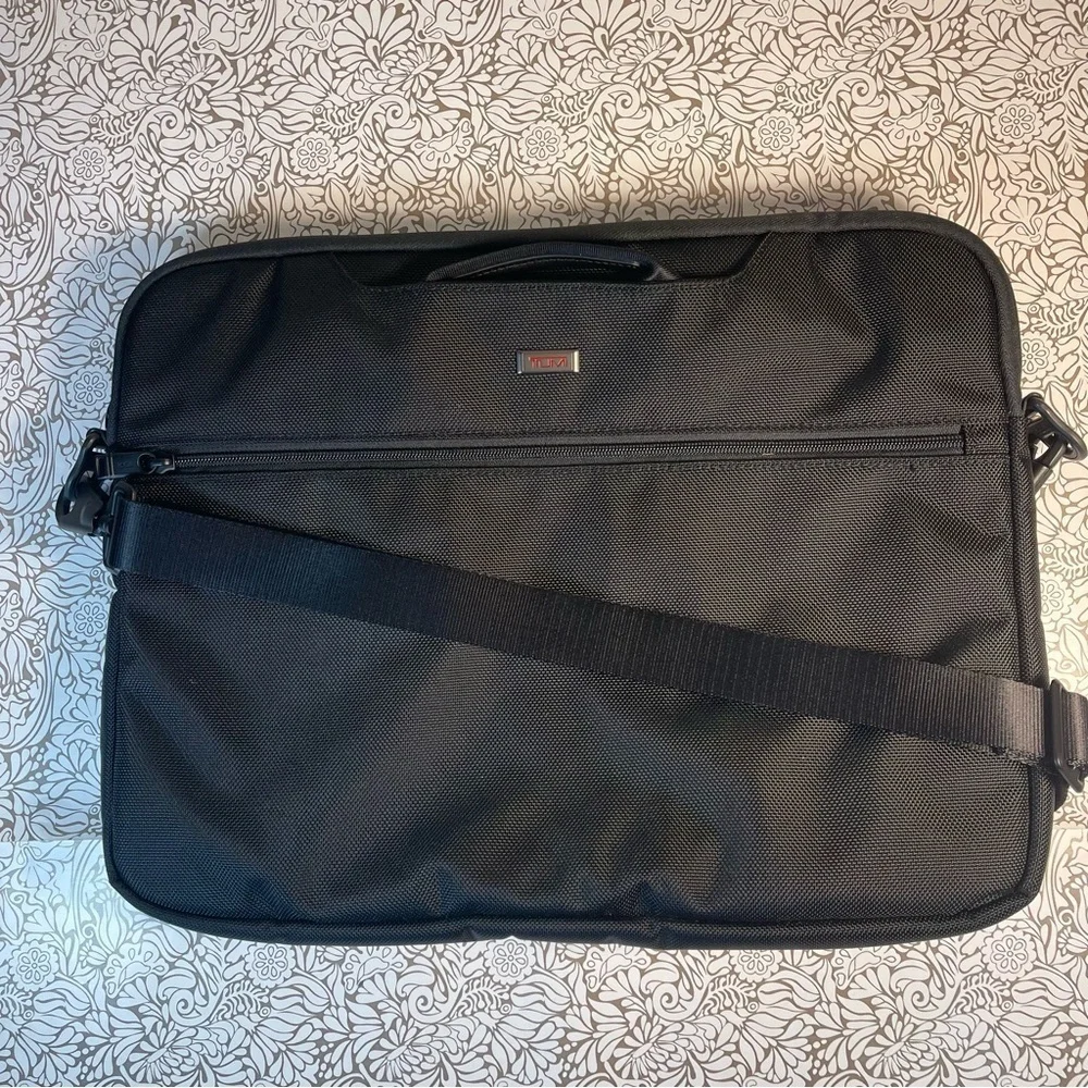TUMI Black Padded Laptop Bag